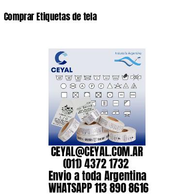 Comprar Etiquetas de tela