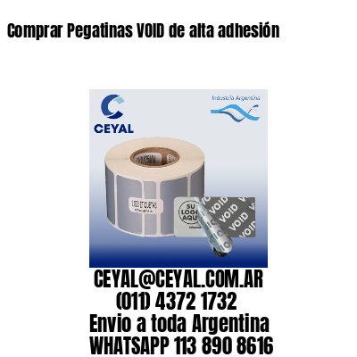 Comprar Pegatinas VOID de alta adhesión