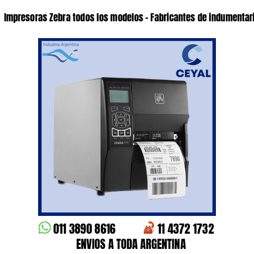 Impresoras Zebra todos los modelos – Fabricantes de indumentaria