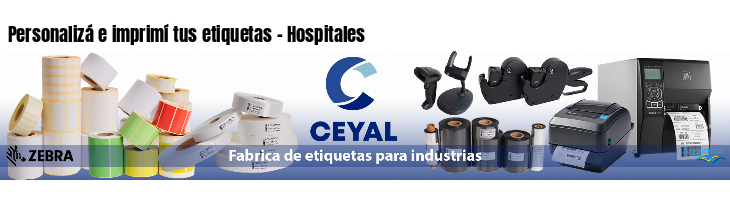 Personalizá e imprimí tus etiquetas - Hospitales