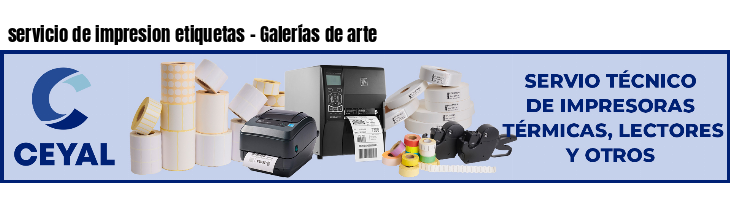 servicio de impresion etiquetas - Galerías de arte