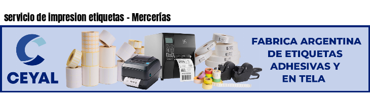 servicio de impresion etiquetas - Mercerías