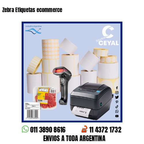 Zebra Etiquetas ecommerce