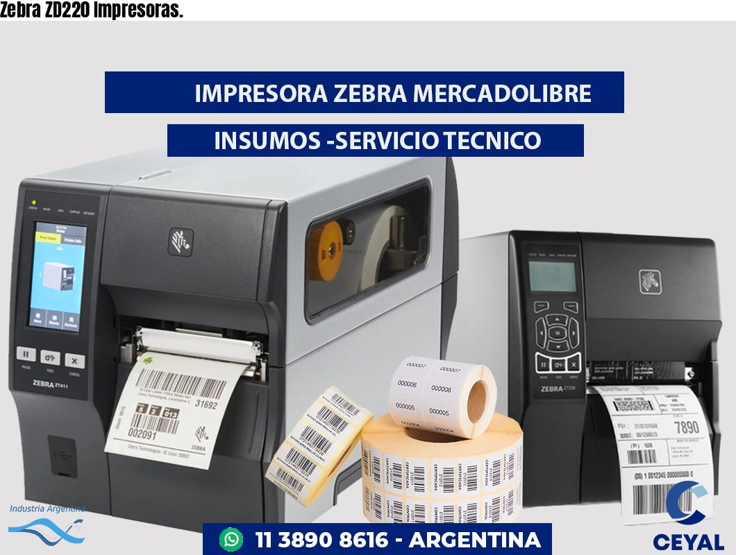 Zebra ZD220 Impresoras.