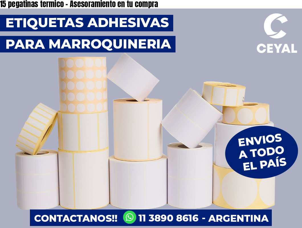 15 pegatinas termico – Asesoramiento en tu compra