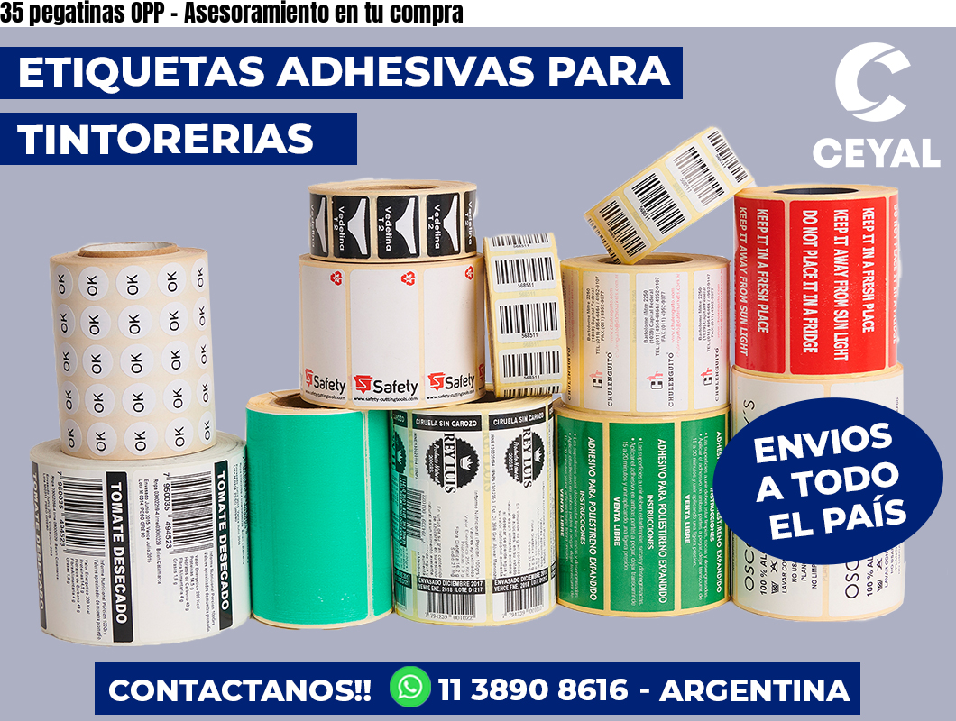 35 pegatinas OPP – Asesoramiento en tu compra