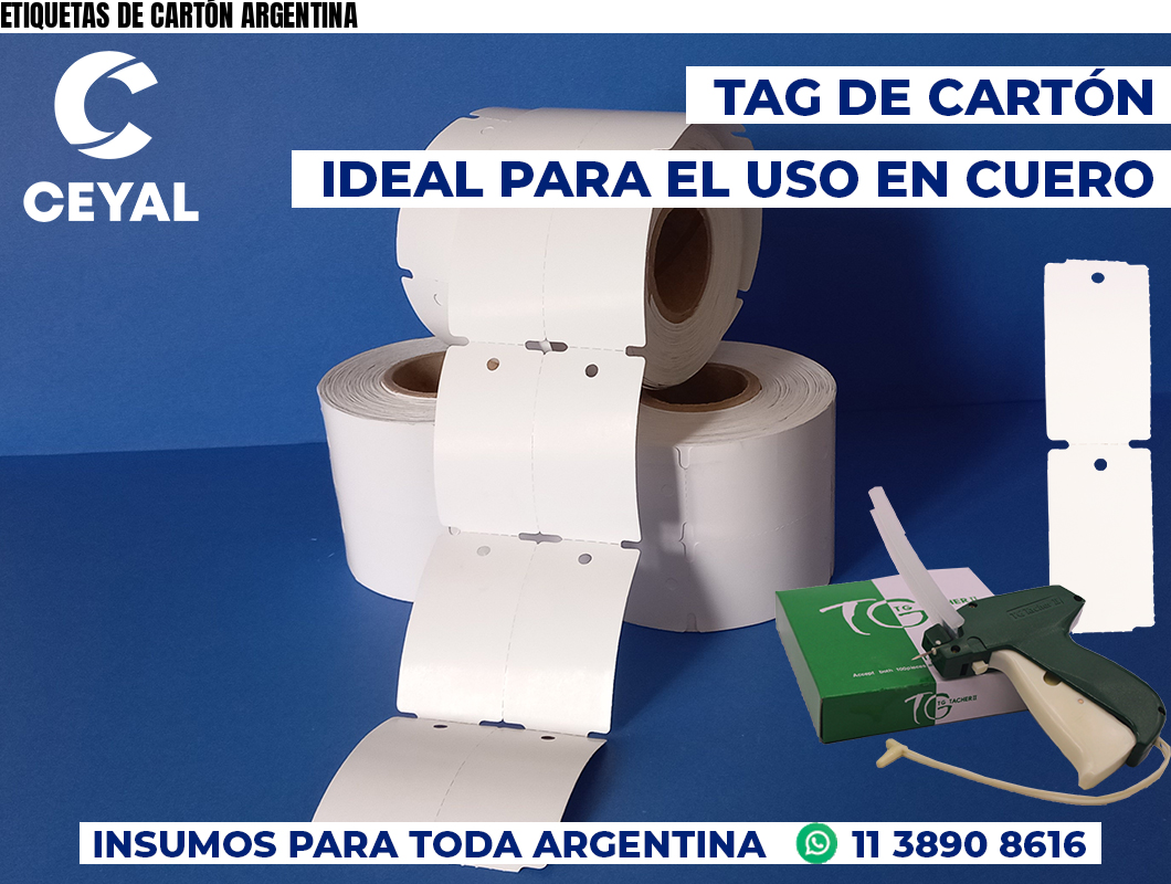 ETIQUETAS DE CARTÓN ARGENTINA