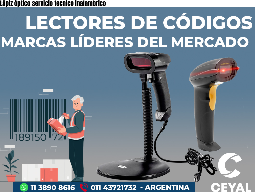 Lápiz óptico servicio tecnico inalambrico