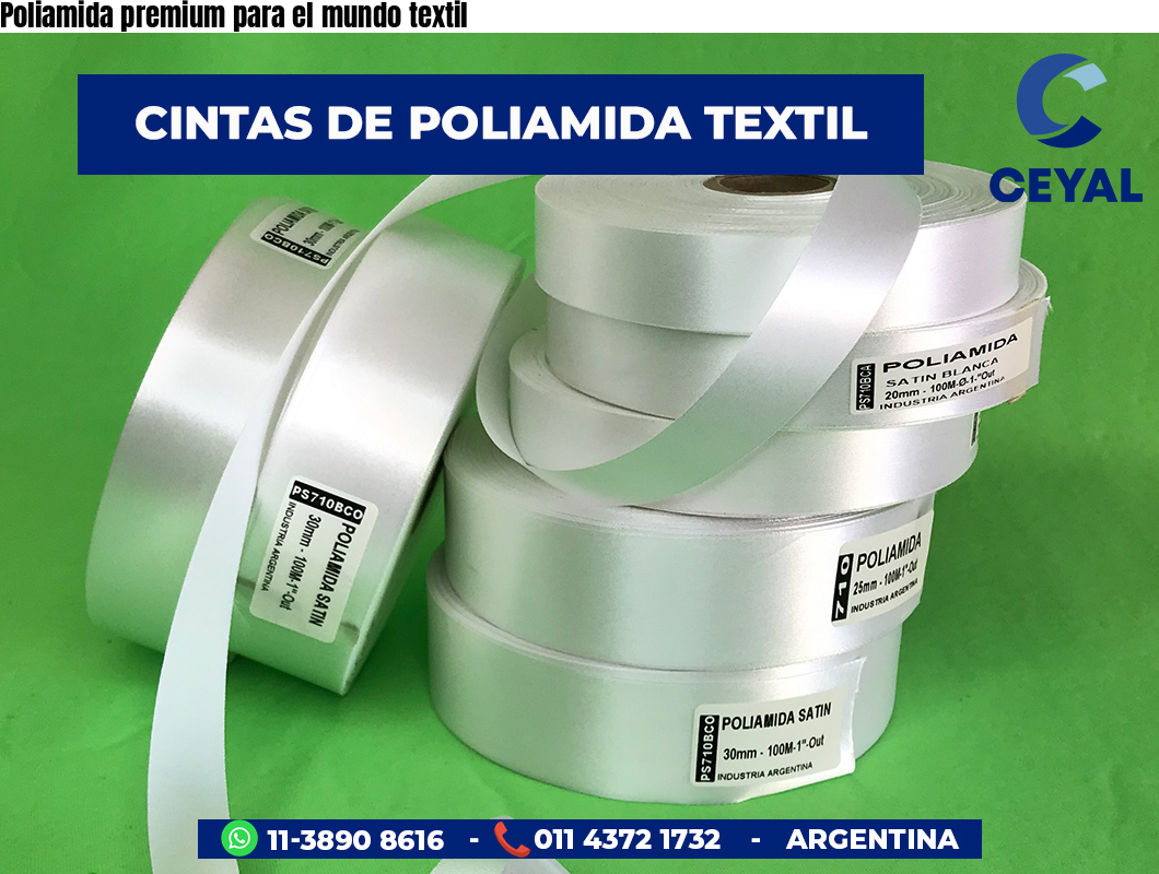 Poliamida premium para el mundo textil