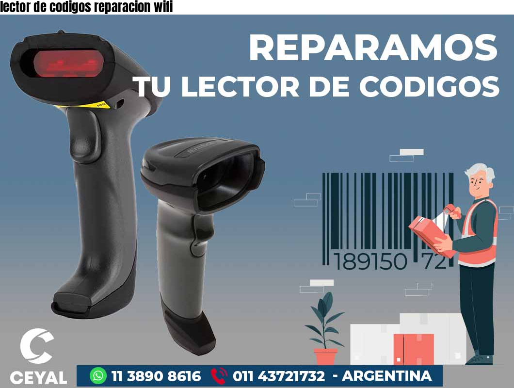 lector de codigos reparacion wifi