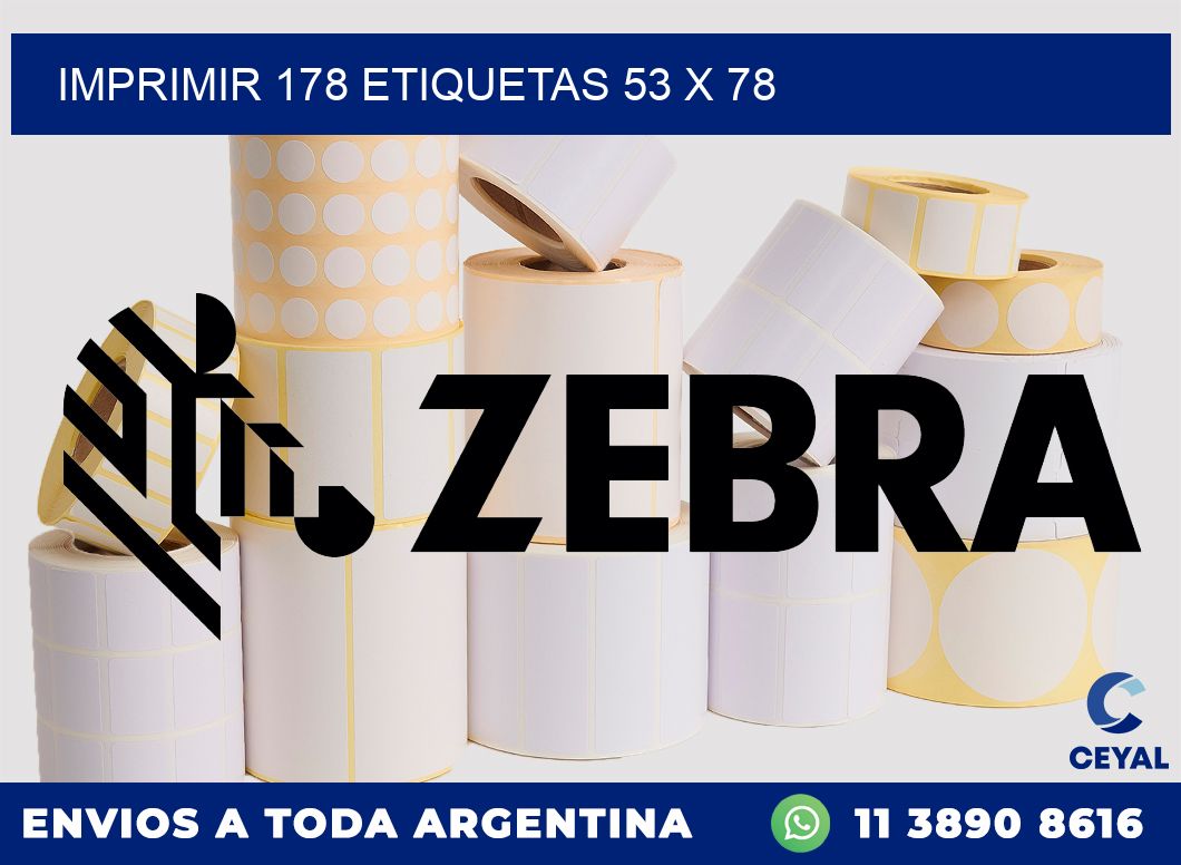 IMPRIMIR 178 ETIQUETAS 53 x 78