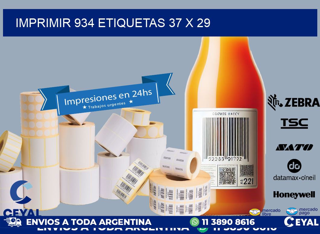 IMPRIMIR 934 ETIQUETAS 37 x 29