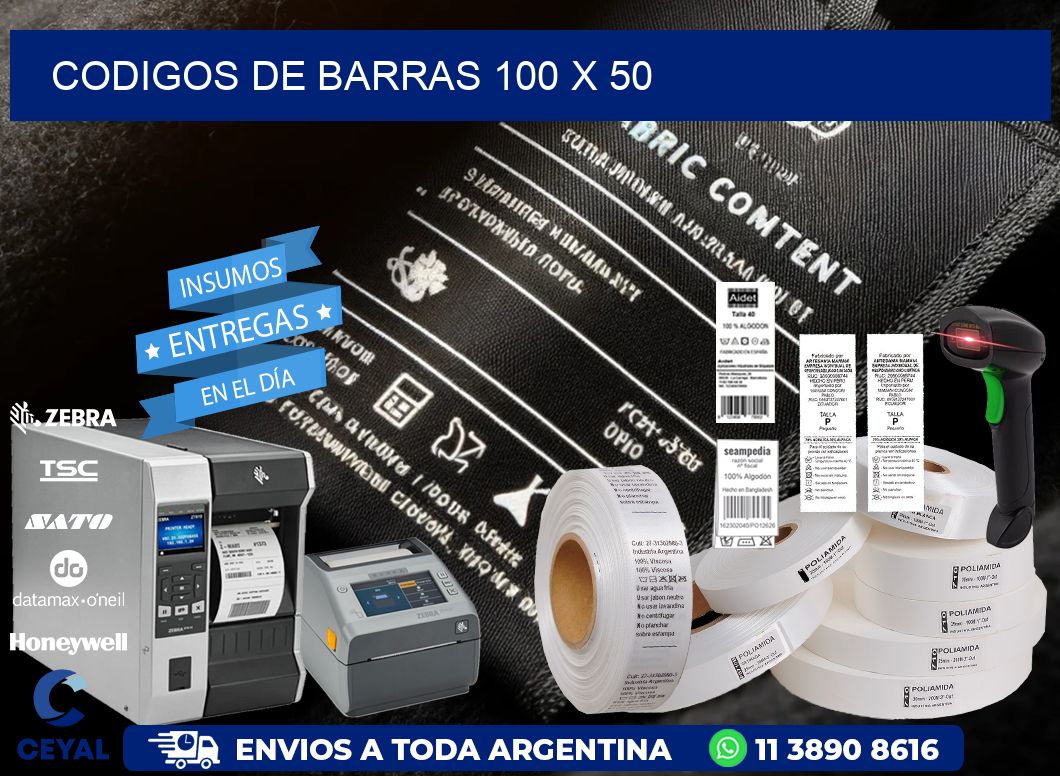 codigos de barras 100 x 50