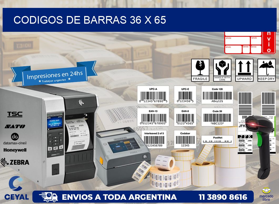 codigos de barras 36 x 65