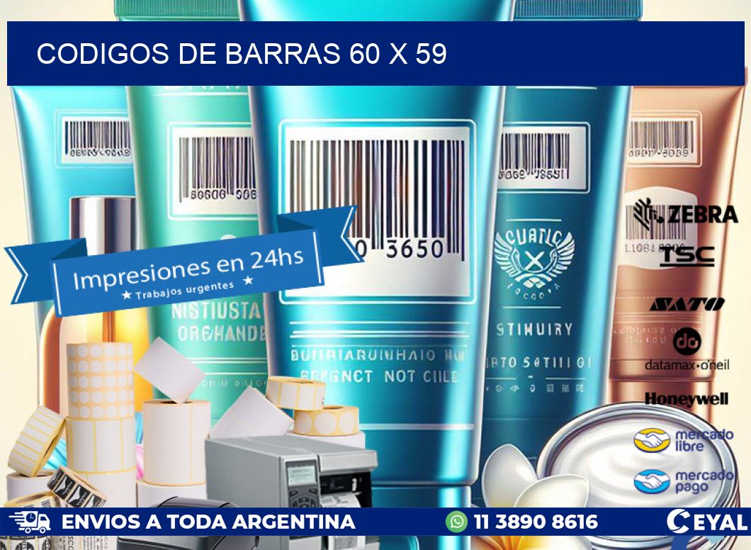 codigos de barras 60 x 59