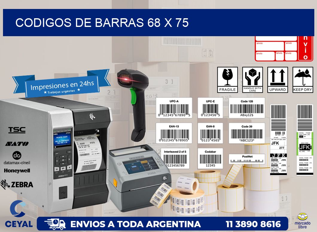 codigos de barras 68 x 75