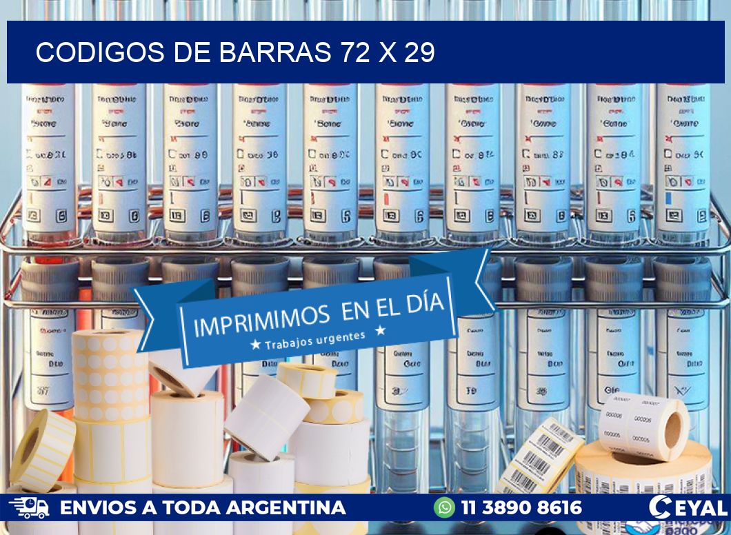 codigos de barras 72 x 29