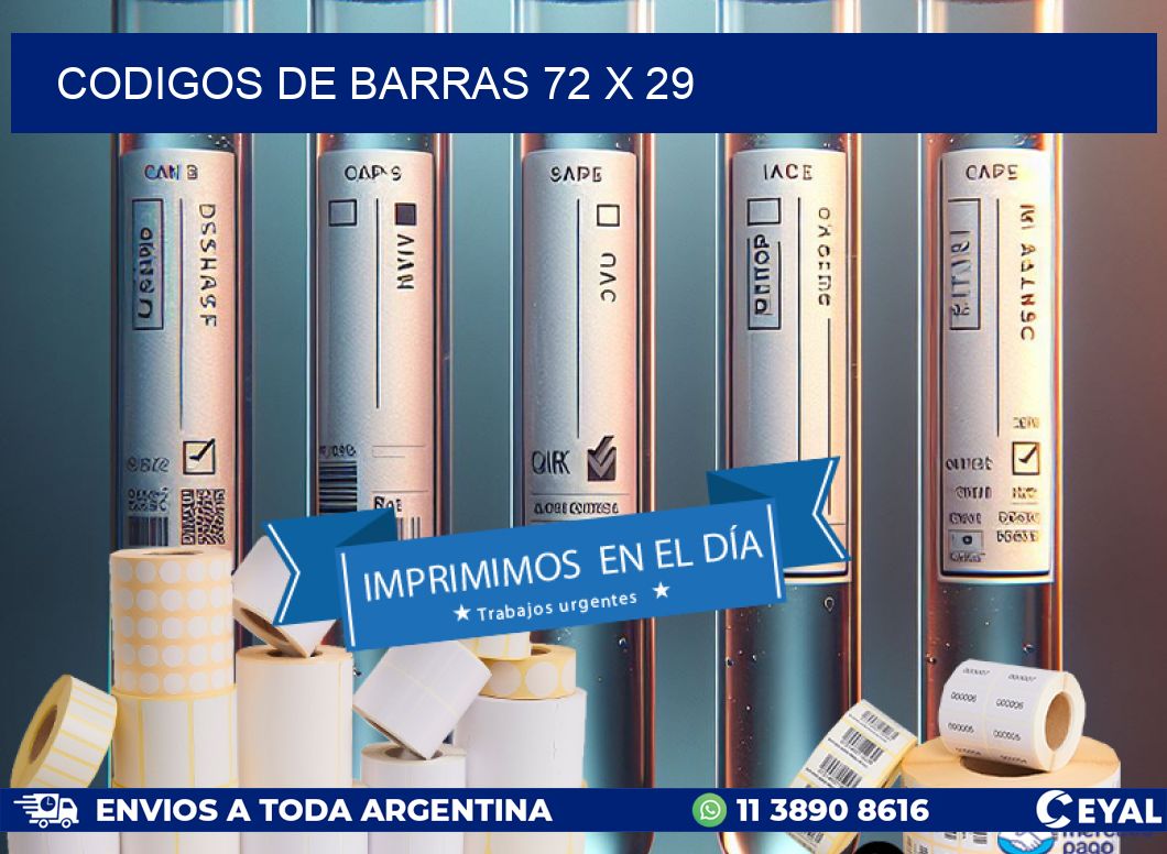 codigos de barras 72 x 29