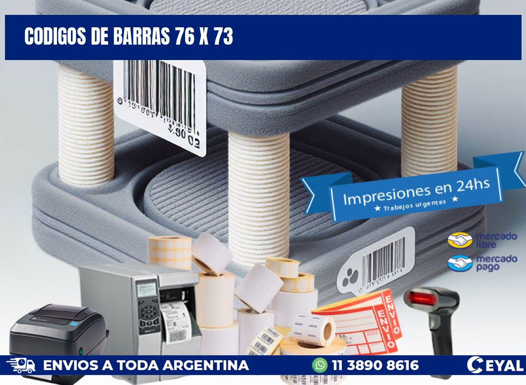 codigos de barras 76 x 73