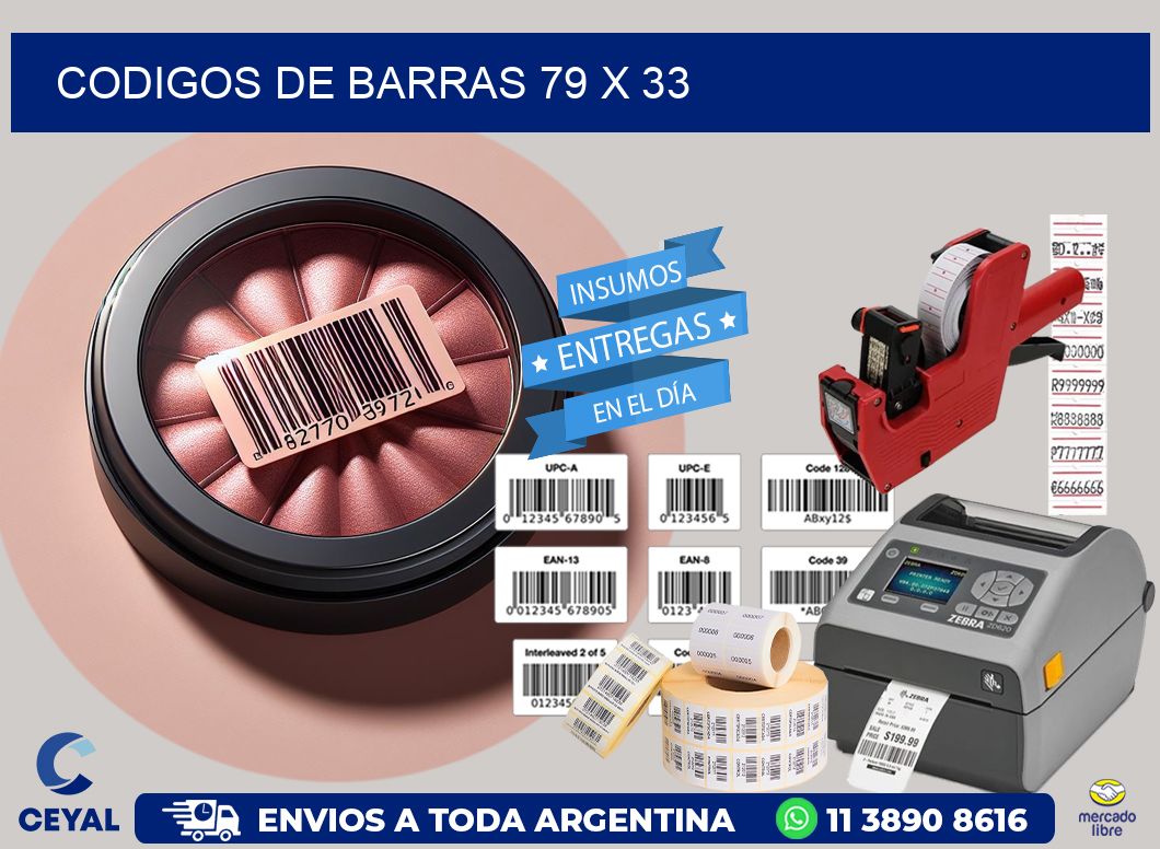 codigos de barras 79 x 33