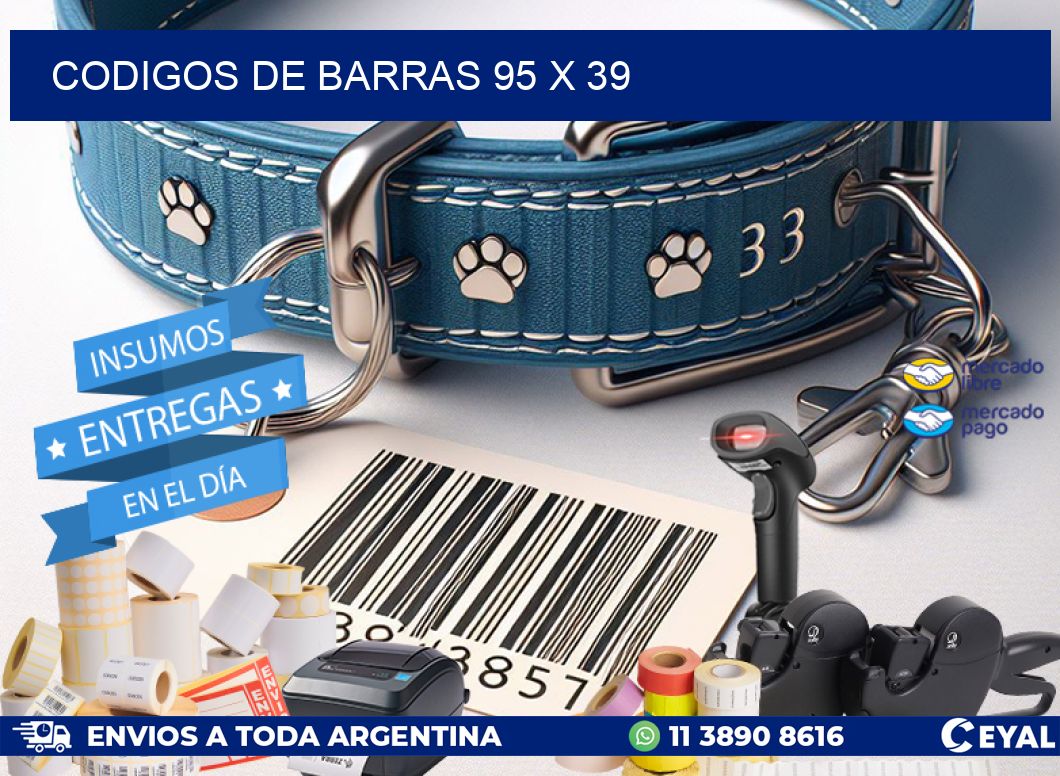 codigos de barras 95 x 39