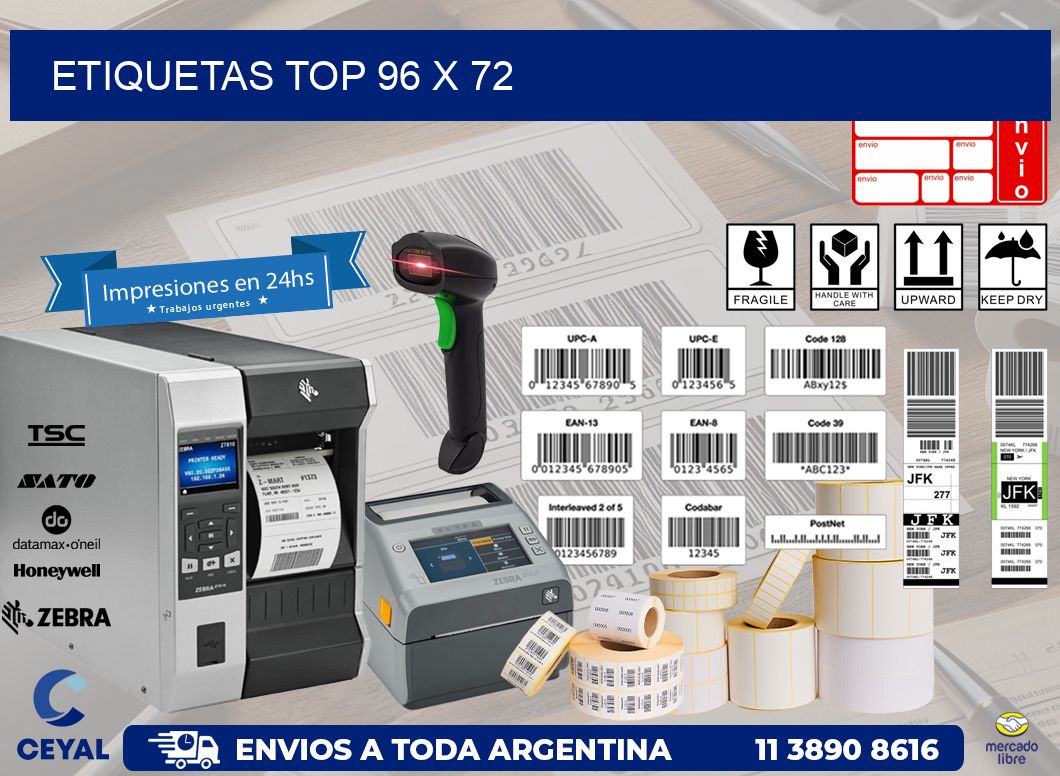 etiquetas top 96 x 72