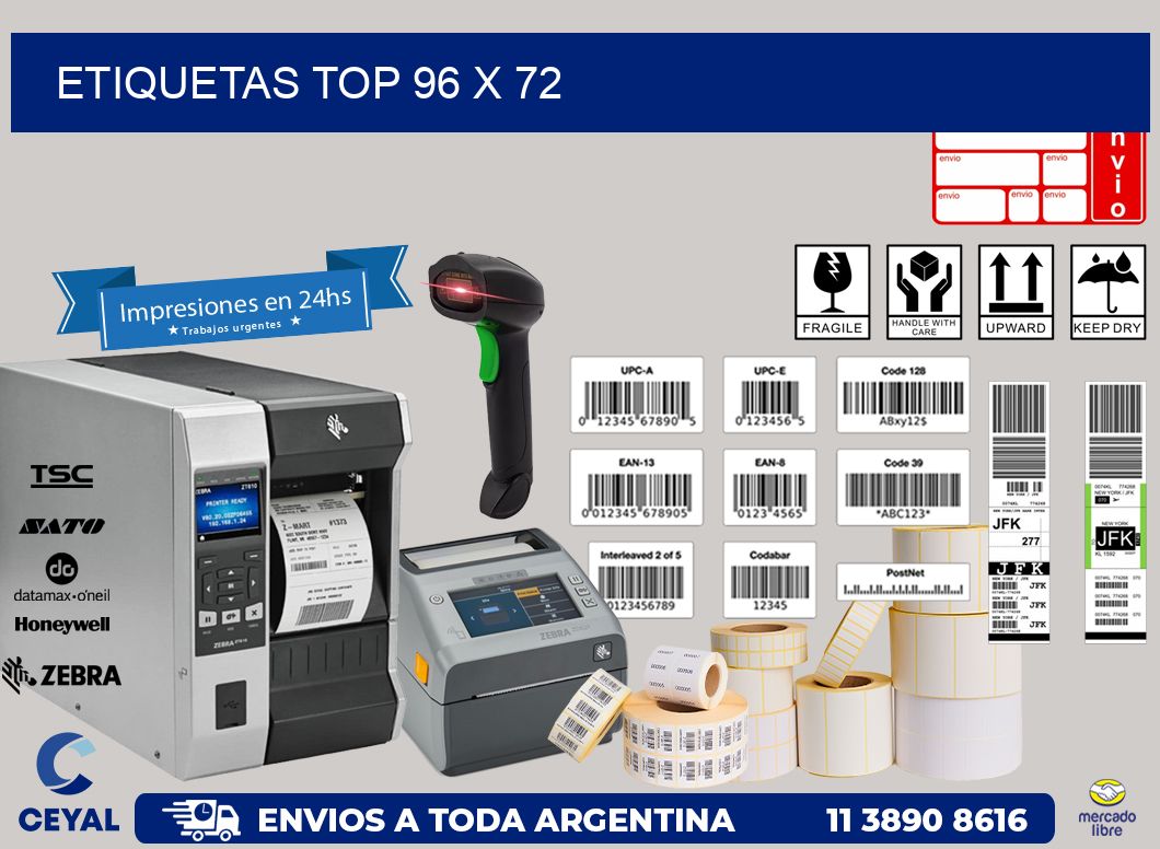 etiquetas top 96 x 72