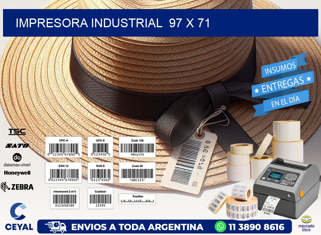 impresora industrial  97 x 71