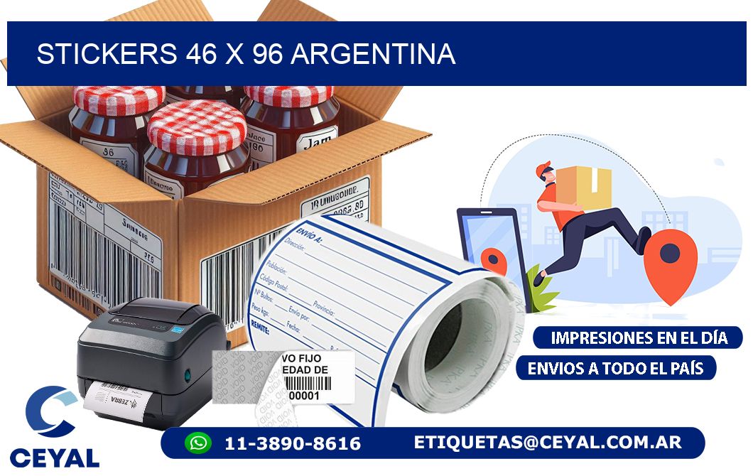 STICKERS 46 x 96 ARGENTINA