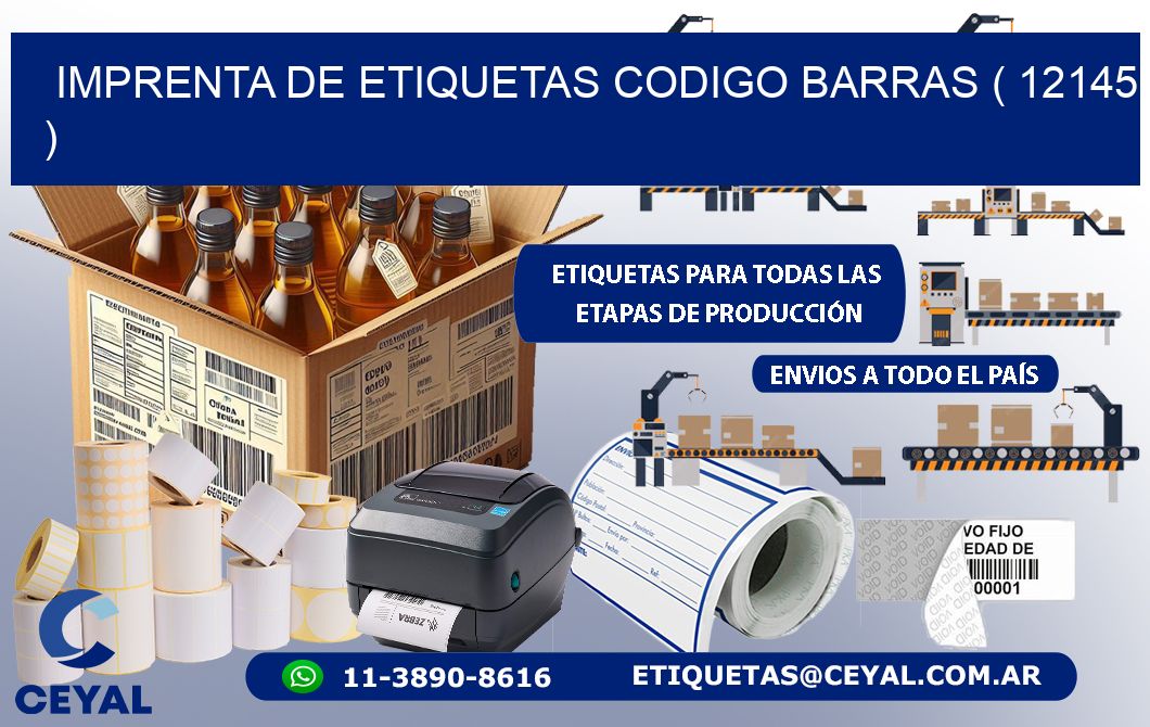 imprenta de etiquetas codigo barras ( 12145 )