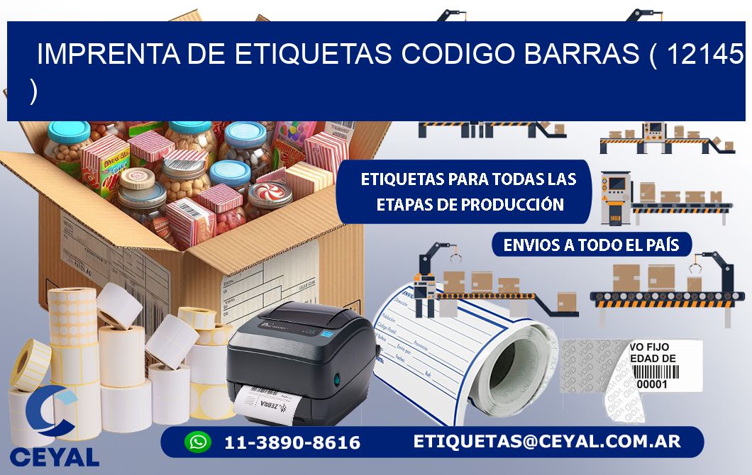 imprenta de etiquetas codigo barras ( 12145 )