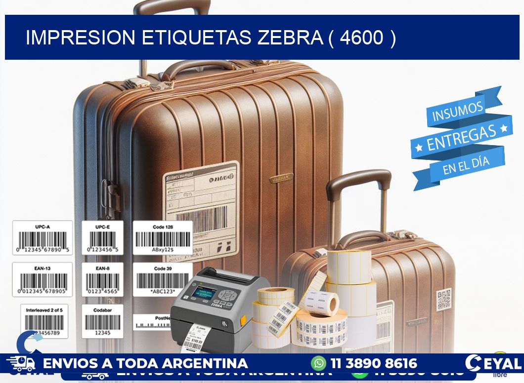 impresion etiquetas zebra ( 4600 )