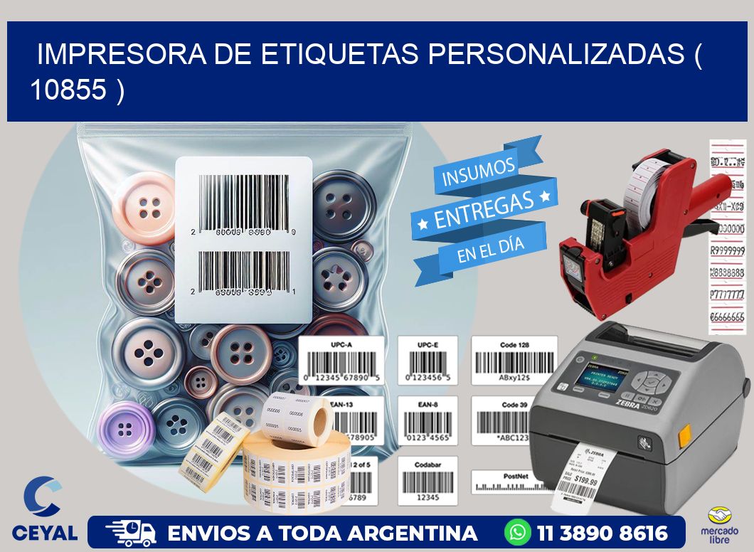 impresora de etiquetas personalizadas ( 10855 )