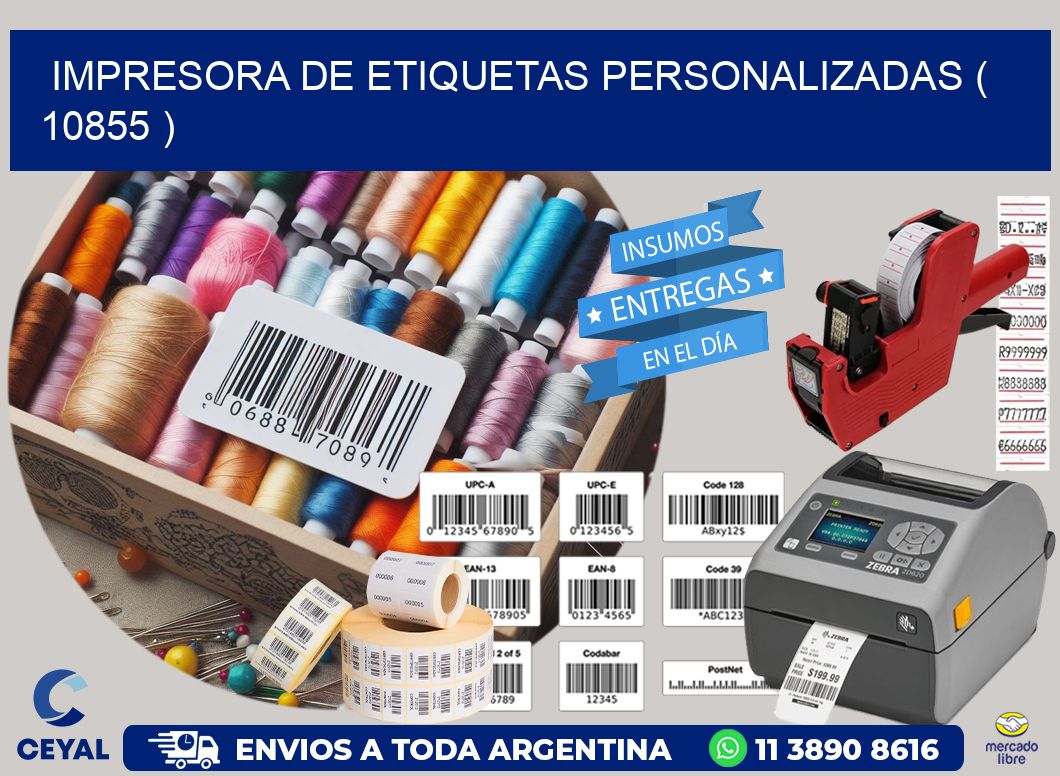 impresora de etiquetas personalizadas ( 10855 )