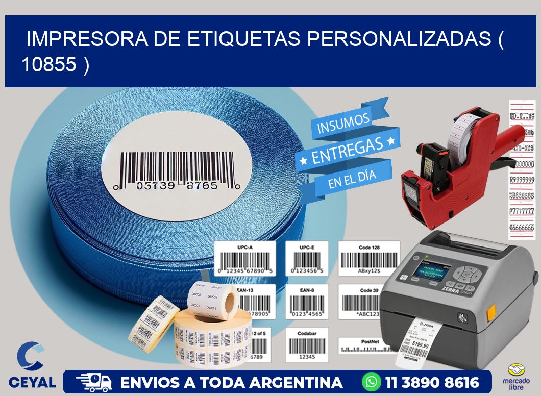 impresora de etiquetas personalizadas ( 10855 )