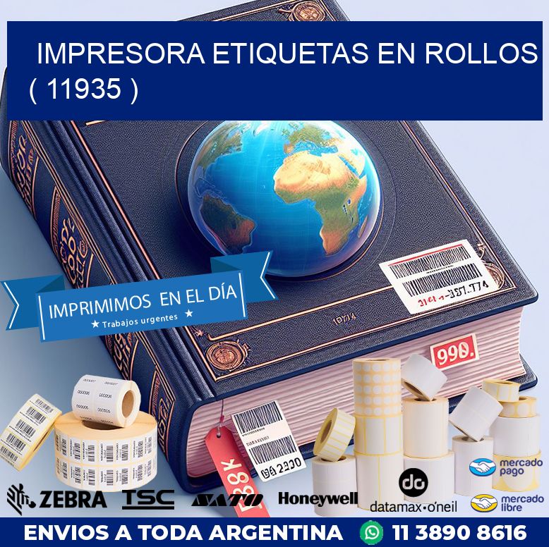 impresora etiquetas en rollos ( 11935 )