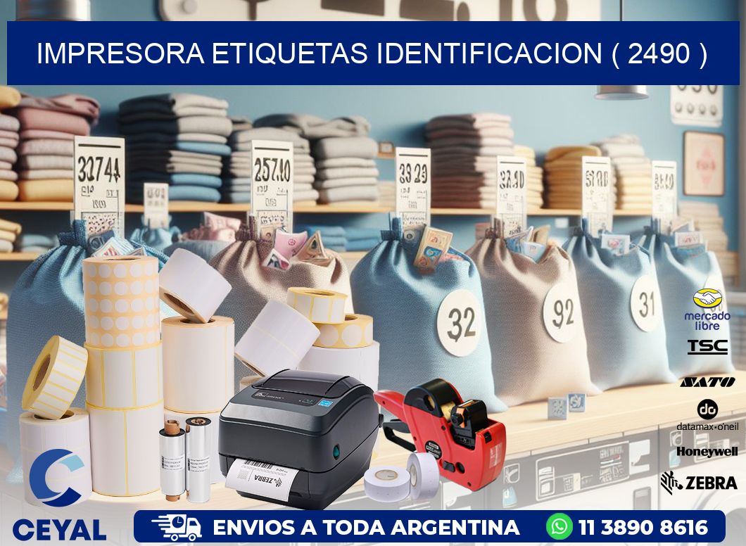 impresora etiquetas identificacion ( 2490 )