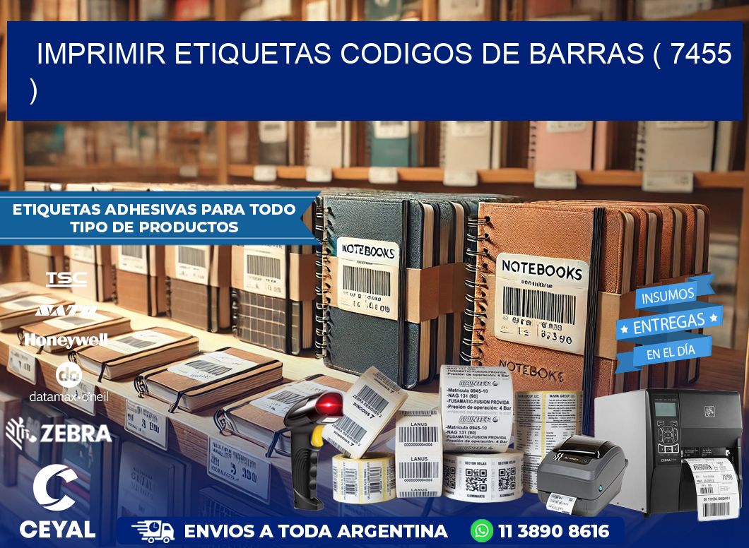 imprimir etiquetas codigos de barras ( 7455 )