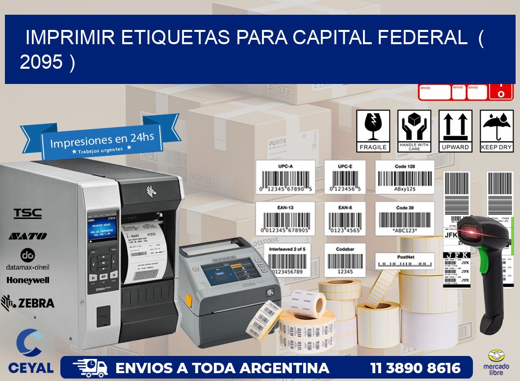 imprimir etiquetas para capital federal  ( 2095 )