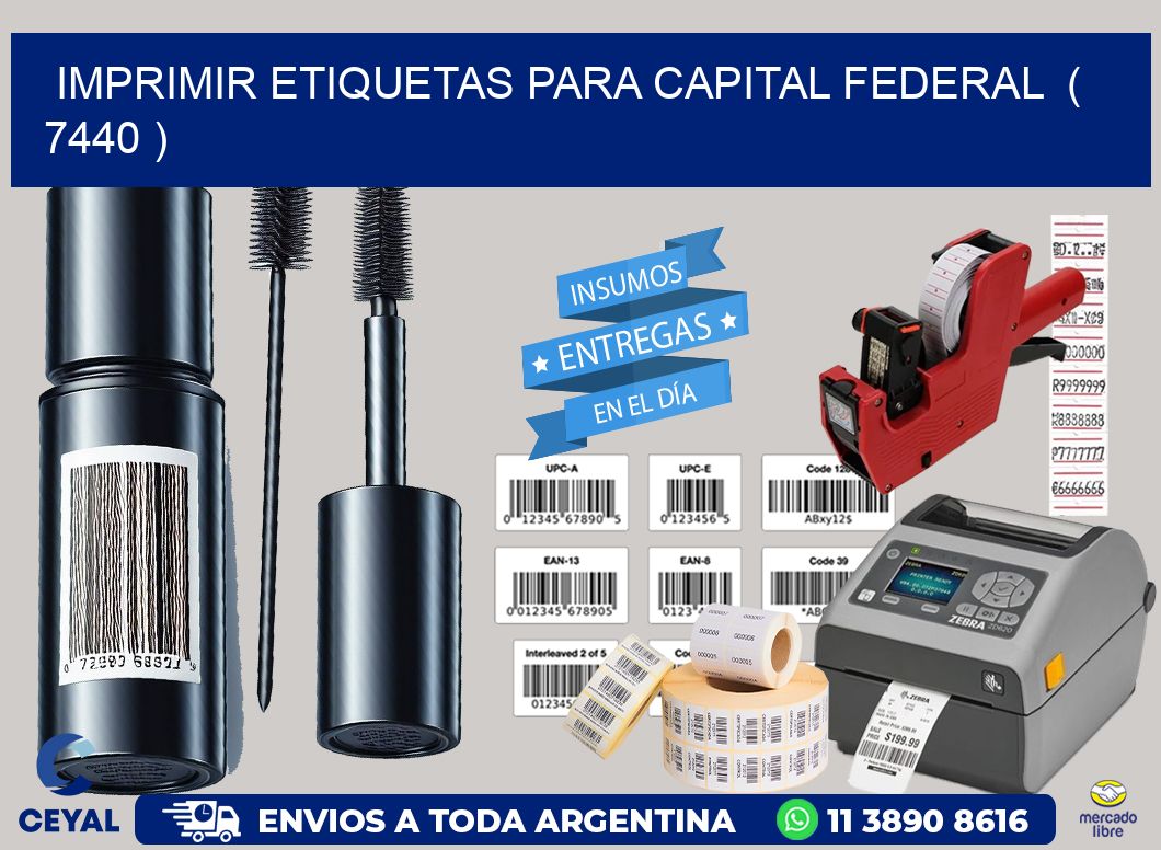 imprimir etiquetas para capital federal  ( 7440 )