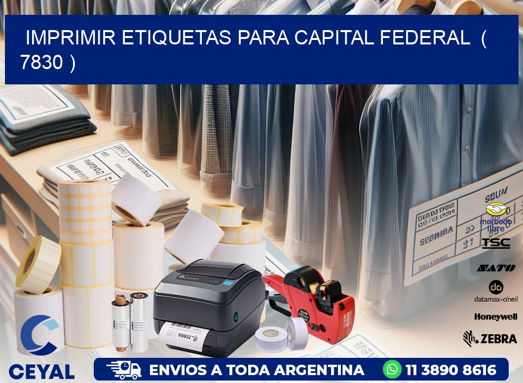 imprimir etiquetas para capital federal  ( 7830 )