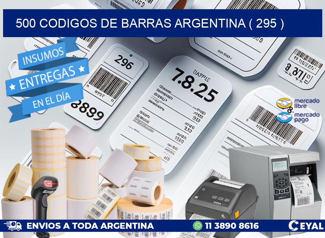 500 codigos de barras argentina ( 295 )