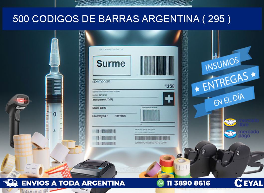 500 codigos de barras argentina ( 295 )