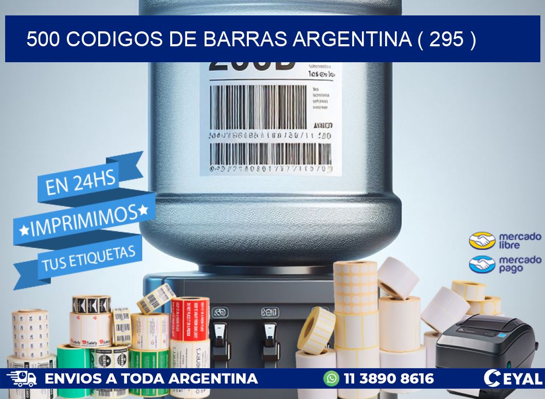 500 codigos de barras argentina ( 295 )