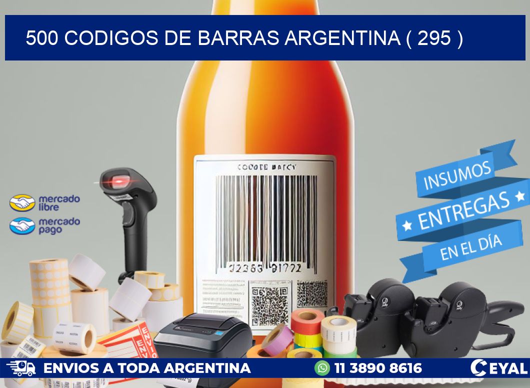 500 codigos de barras argentina ( 295 )