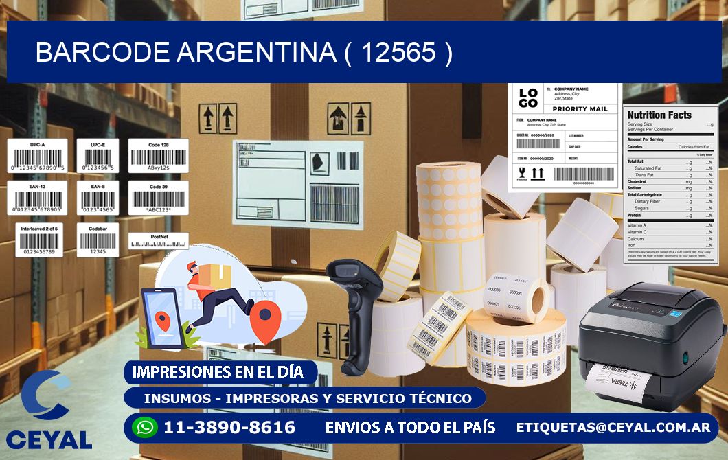 BARCODE ARGENTINA ( 12565 )