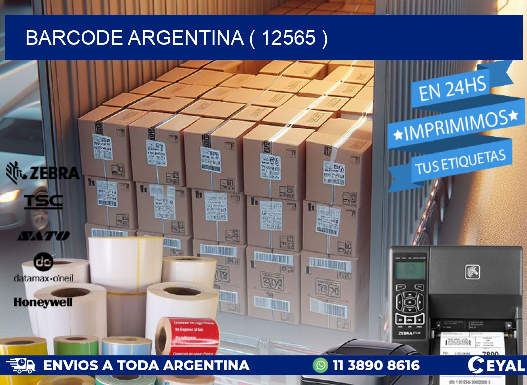 BARCODE ARGENTINA ( 12565 )