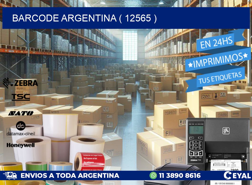 BARCODE ARGENTINA ( 12565 )