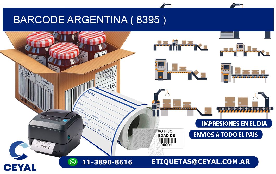 BARCODE ARGENTINA ( 8395 )