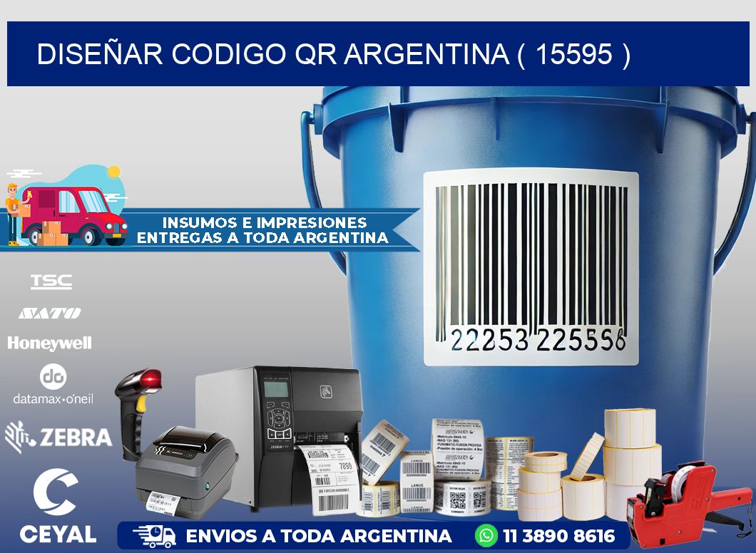 DISEÑAR CODIGO QR ARGENTINA ( 15595 )